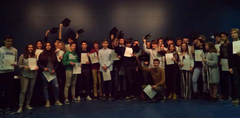 Diplômés d'anglais CEC Lycée de Borda Dax