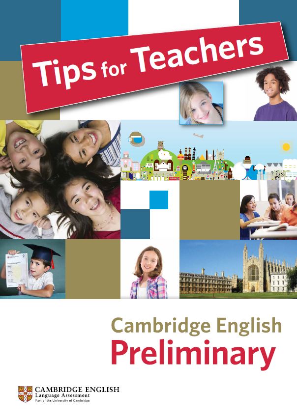 Tips for teachers Preliminary Cover