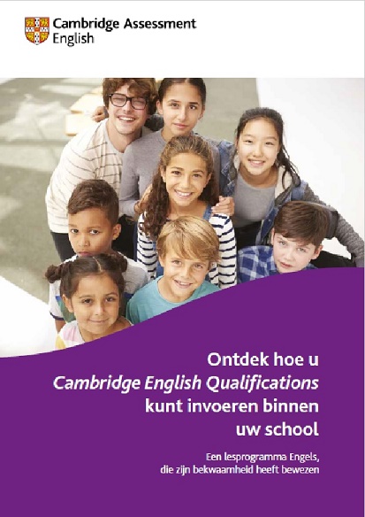 Cambridge English Qualifications Scholen - Brochure voor docenten