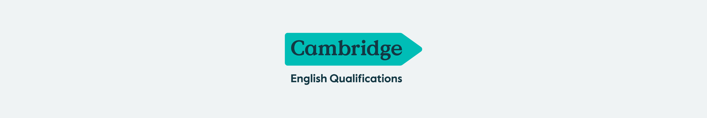 Cambridge english qualifications banner