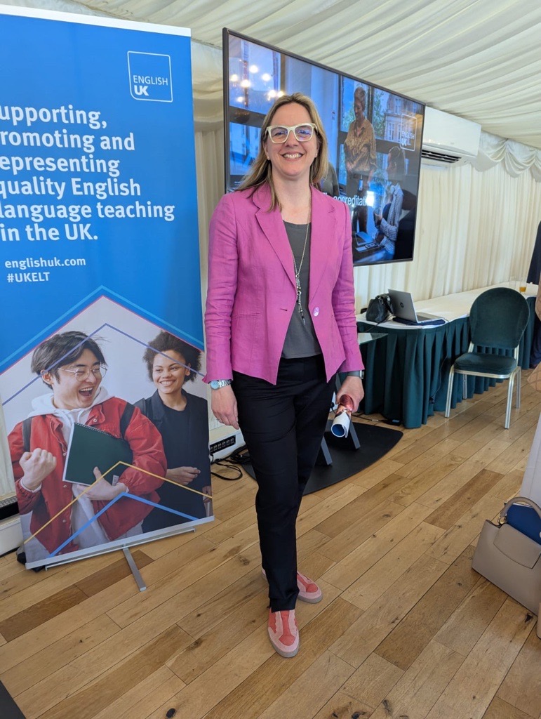 Fran in parliament
