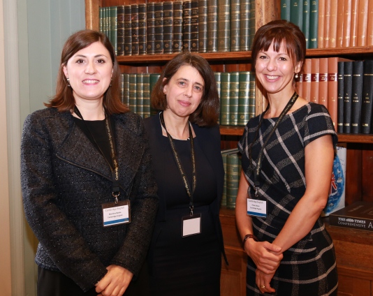 Blandine Bastié, Tania Lima from UK HE International Unit and Petra Olsson Blandine Bastié, Tania Lima from UK HE International Unit and Petra Olsson