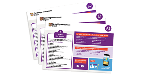 cambridge english exam preparation posters