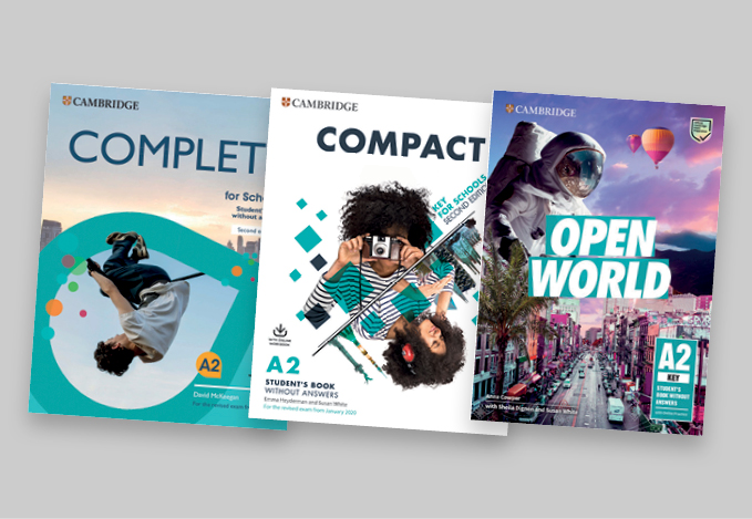 Books labeled Complete, Compact, Open World