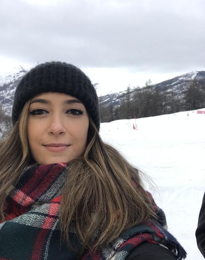 Camilla in Alps
