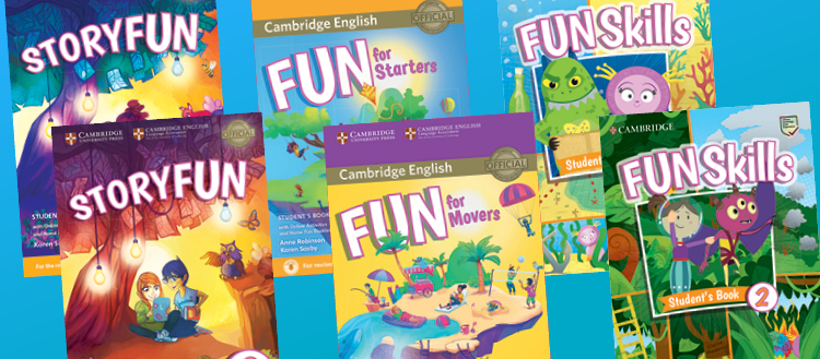 Fun exam prep books for young learners.