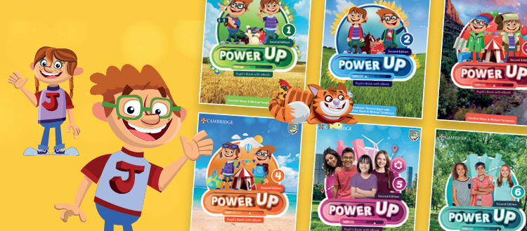 Power Up Second Edition book cover.