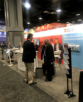 NAFSA 2019 stand image for news story