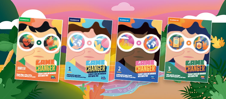 Cambridge Game changer series book covers.