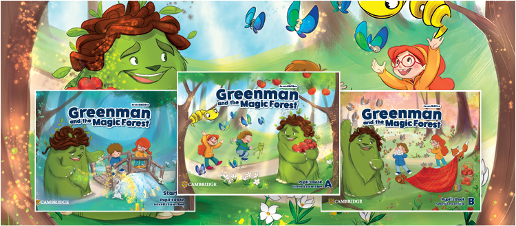 Greenman and the Magic Forest book cover.