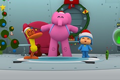 Pocoyo at Christmas