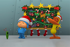 Pocoyo at Christmas