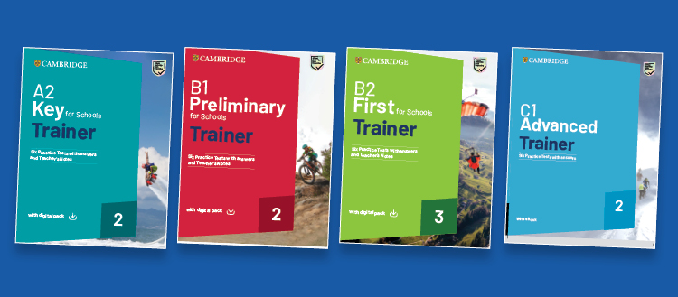 Cambridge Trainers series book covers