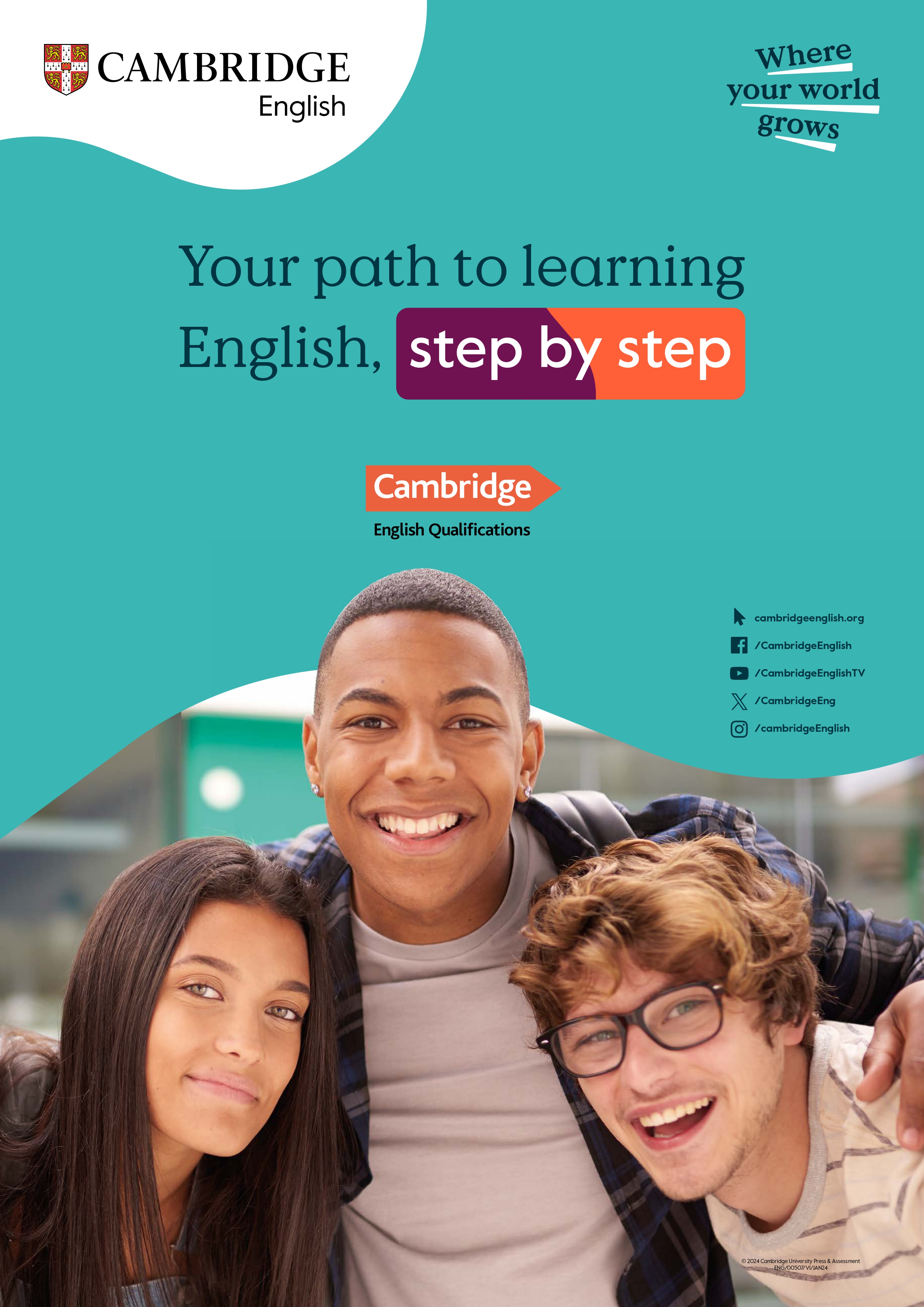 Your path to learning english step by step cover