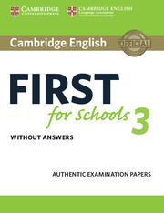 First for Schools Practice Tests 2