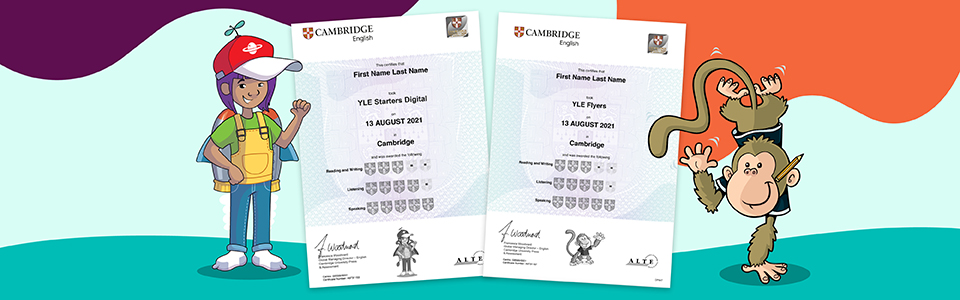 Young Learners Digital certificate