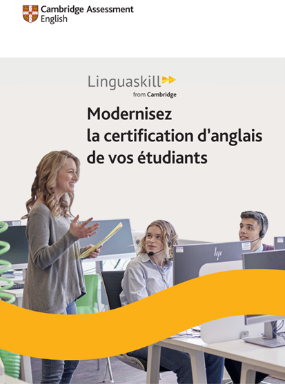 Linguaskill brochure for higher education institutions - cover