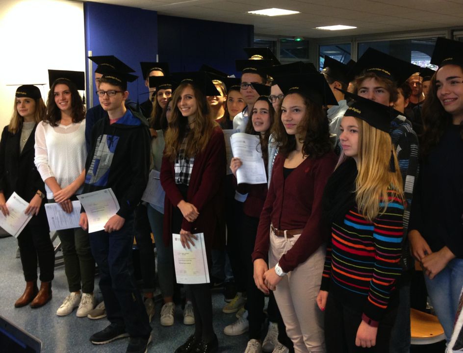 Cambridge English Certificate Lycée Marlioz