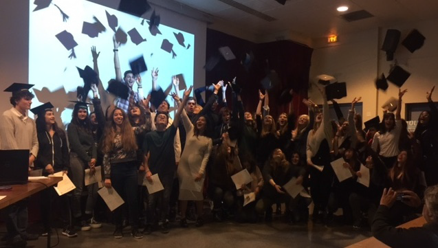 Diplômés d'anglais CEC Lycée Clémenceau Montpellier