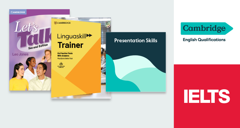 Couverture de livre IELTS – Apprendre à parler anglais.