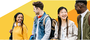 Group of smiling students.