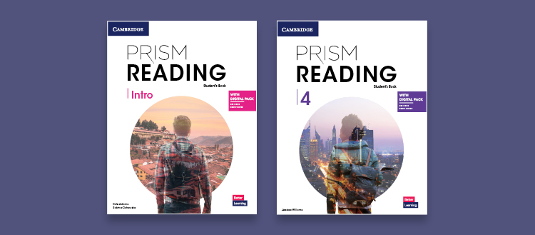 Two editions of Prism Reading.