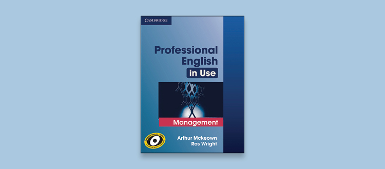 Professional English in Use book cover.