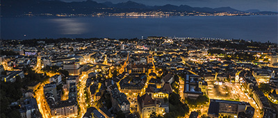 Lausanne cityscape