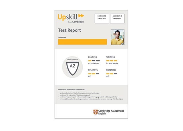 test report example