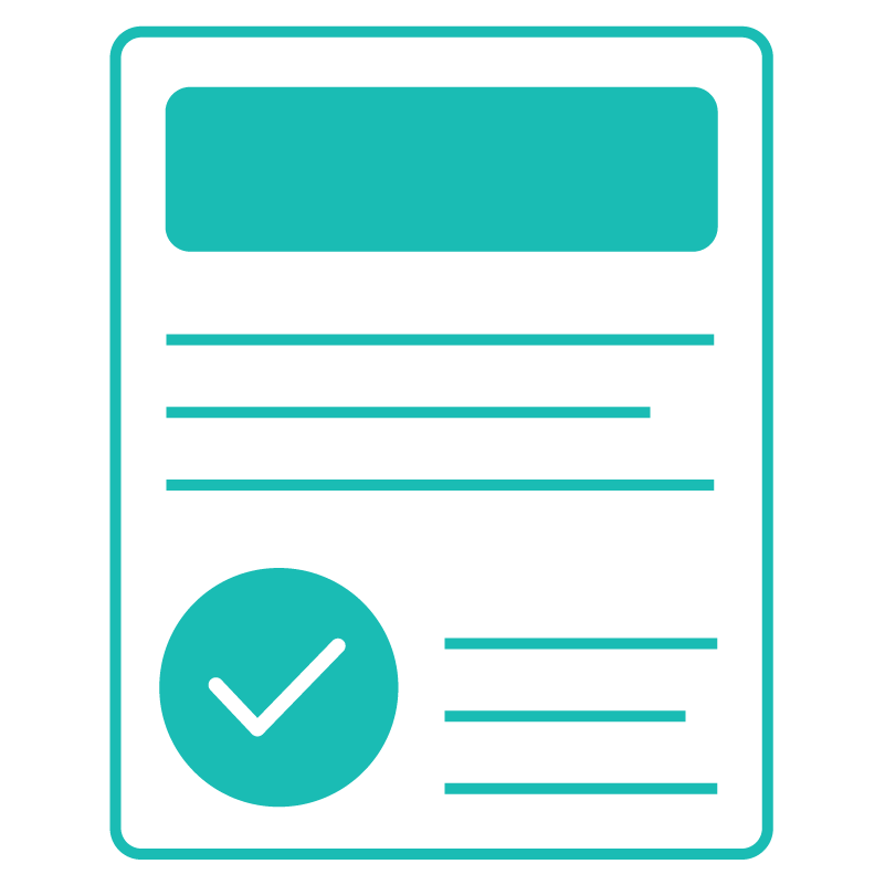 'Learner progress report with checkmark and international benchmarks illustration