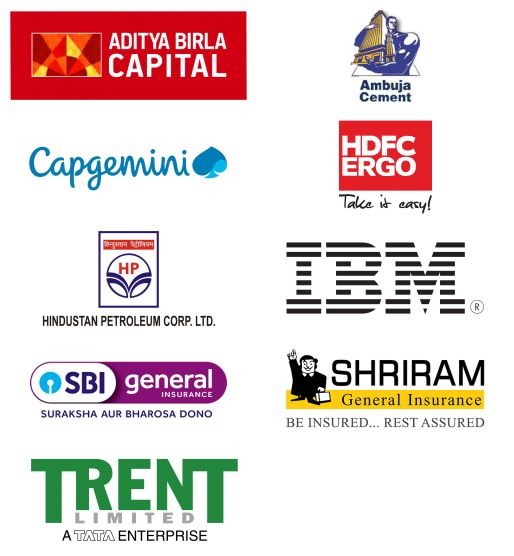 logos of organisations who accept linguaskill including IBM and capgemini