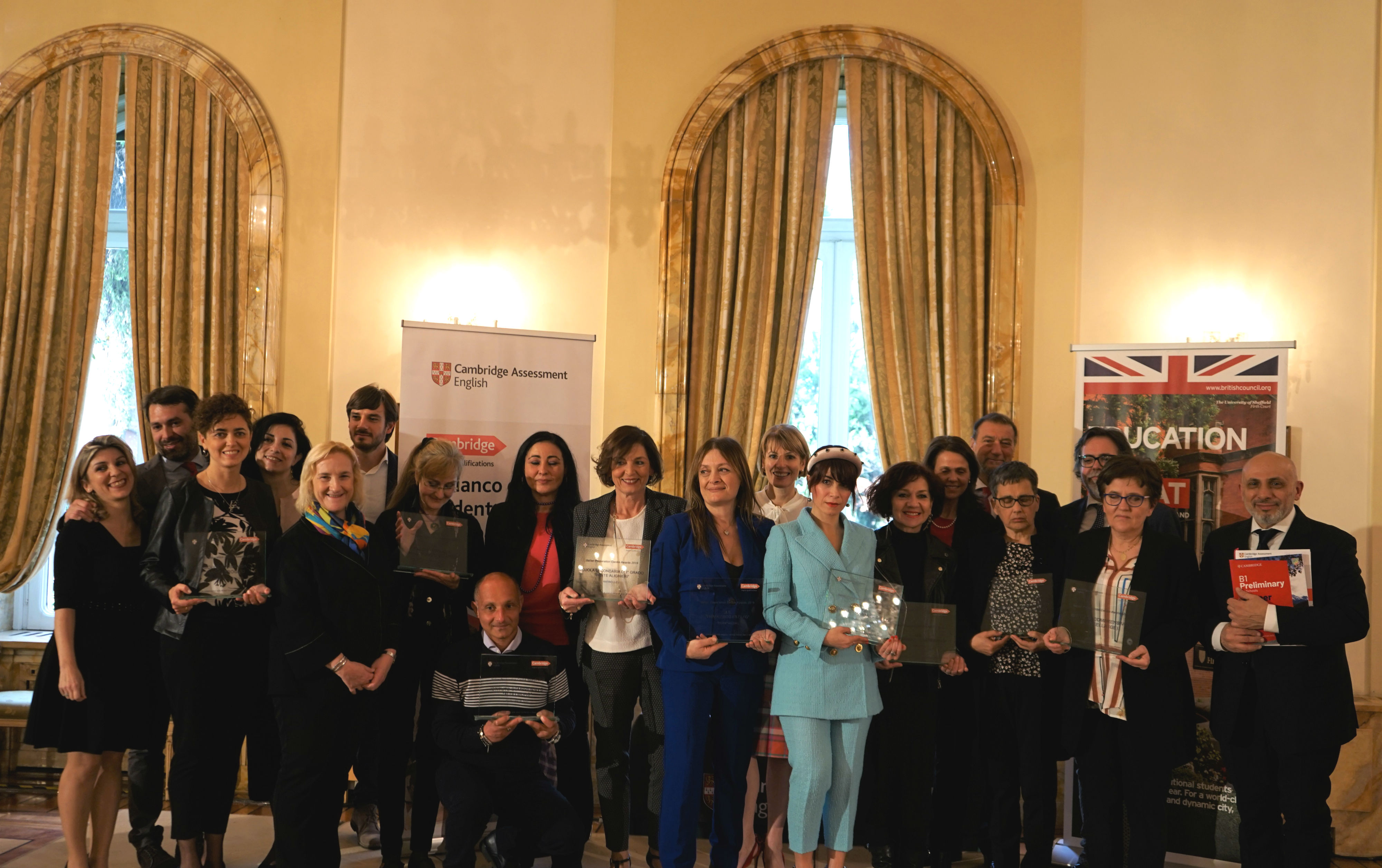 Scuole vincitrici Italian Preparation Centre Awards