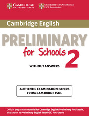 cambridge student 6 answers test preliminary with book english B1 allâ€™Esame preparare Studenti for Come Preliminary gli