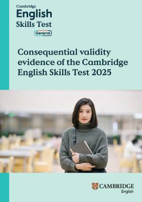 Cambridge English Skills Test General - Consequential Validity - Cover Image