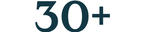 "Más de 30", destacando las oficinas internacionales de Cambridge English