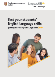 Linguaskill brochure for higher education institutions 