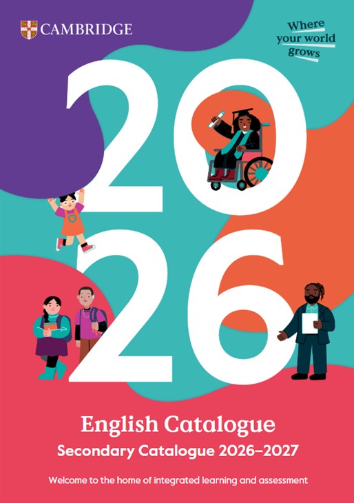 Cambridge 2026 school catalogue shield