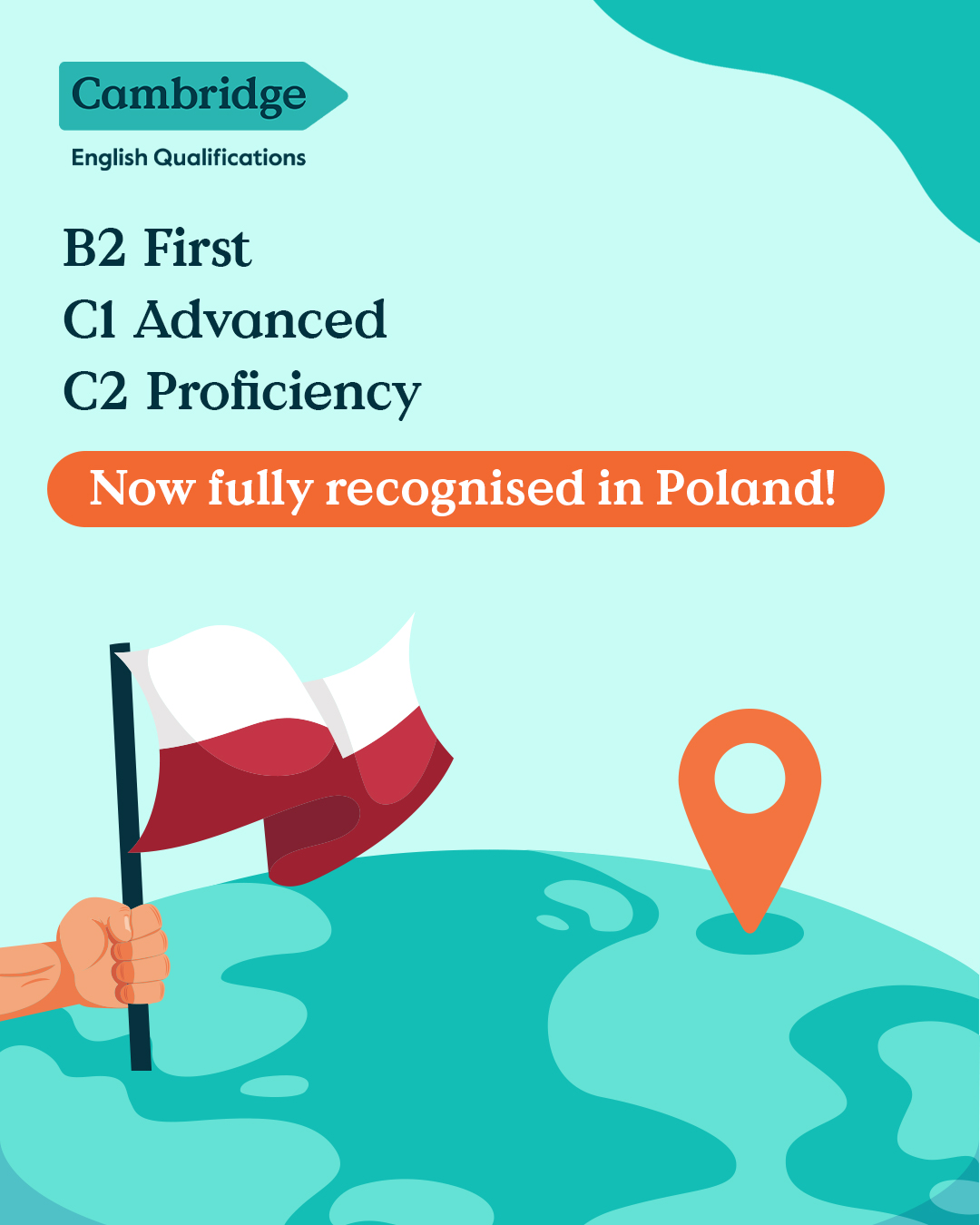 egzaminy Cambridge English - uznawalnosc 2025