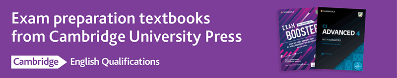 Exam preparation textbooks from Cambridge University Press