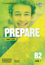 prepare level 7 students book cover