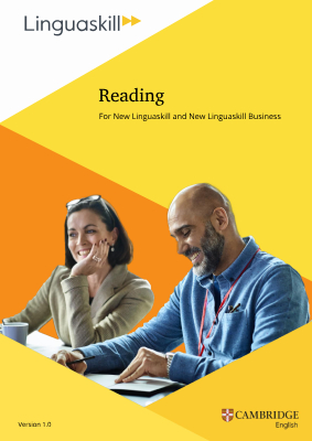Linguaskill Reading cover image